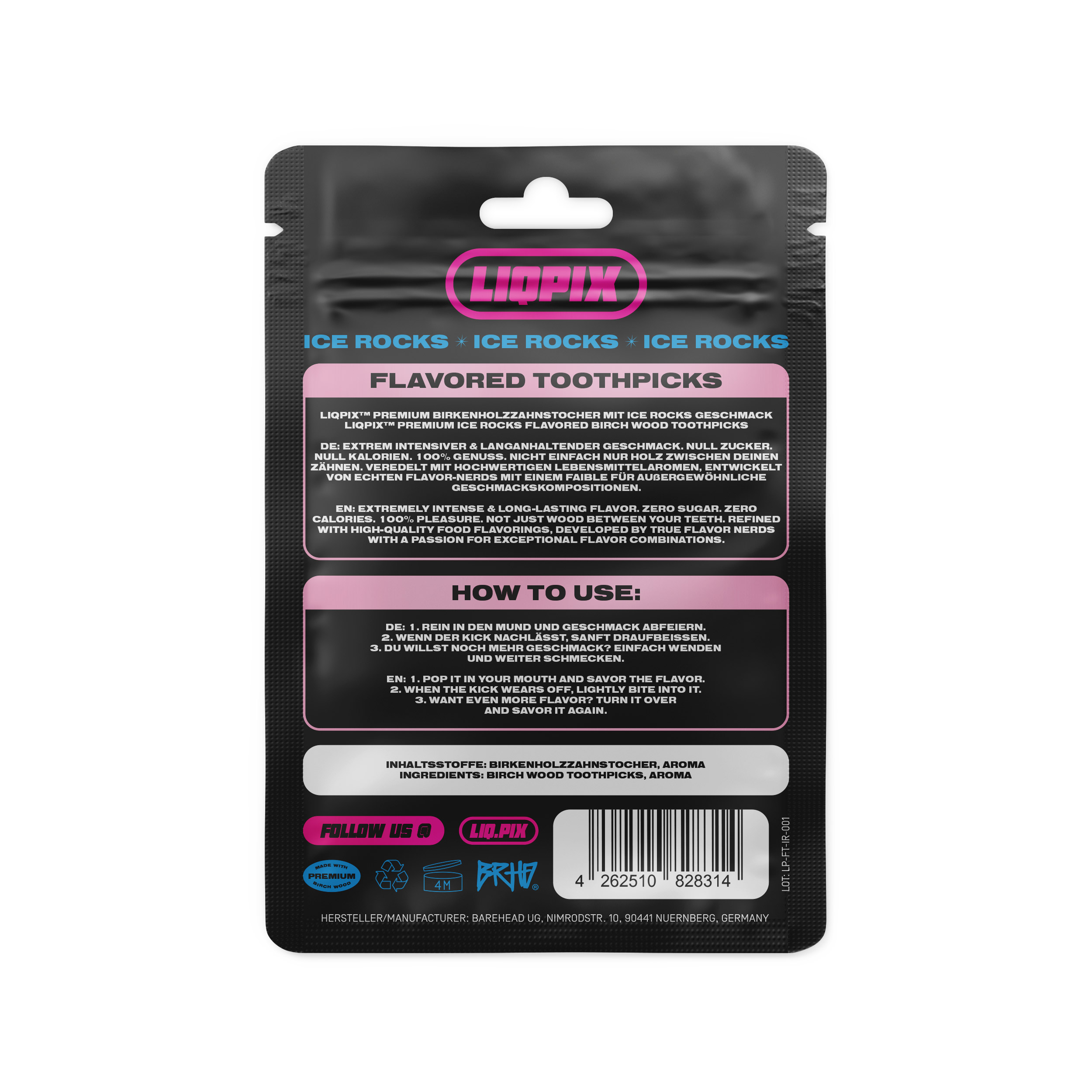 LIQPIX™ - ICE ROCKS