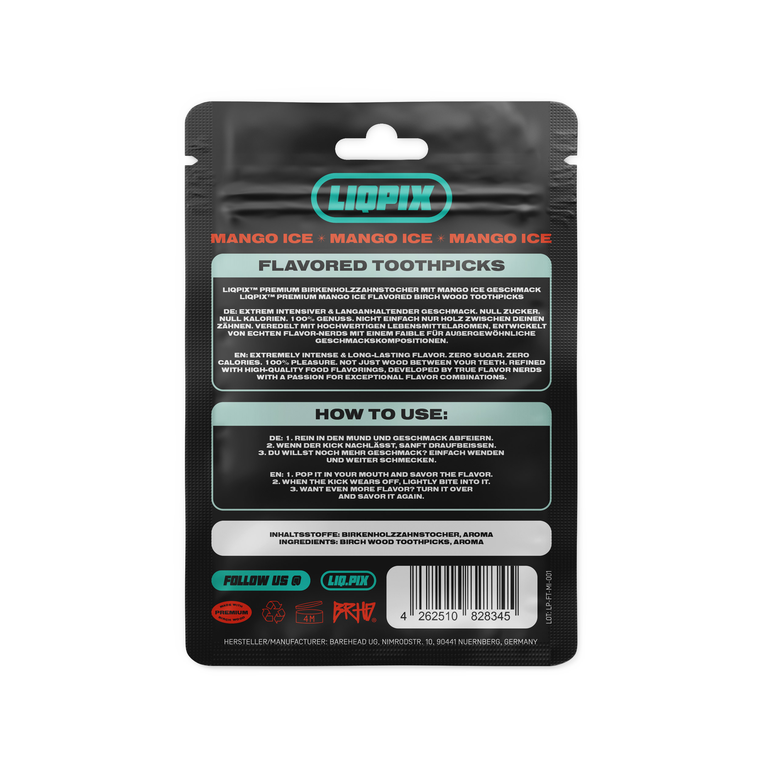 LIQPIX™ - MANGO ICE