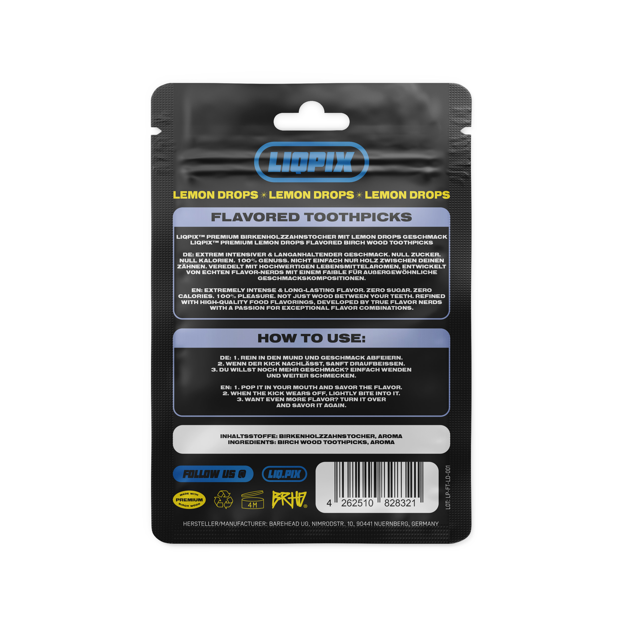 LIQPIX™ - LEMON DROPS