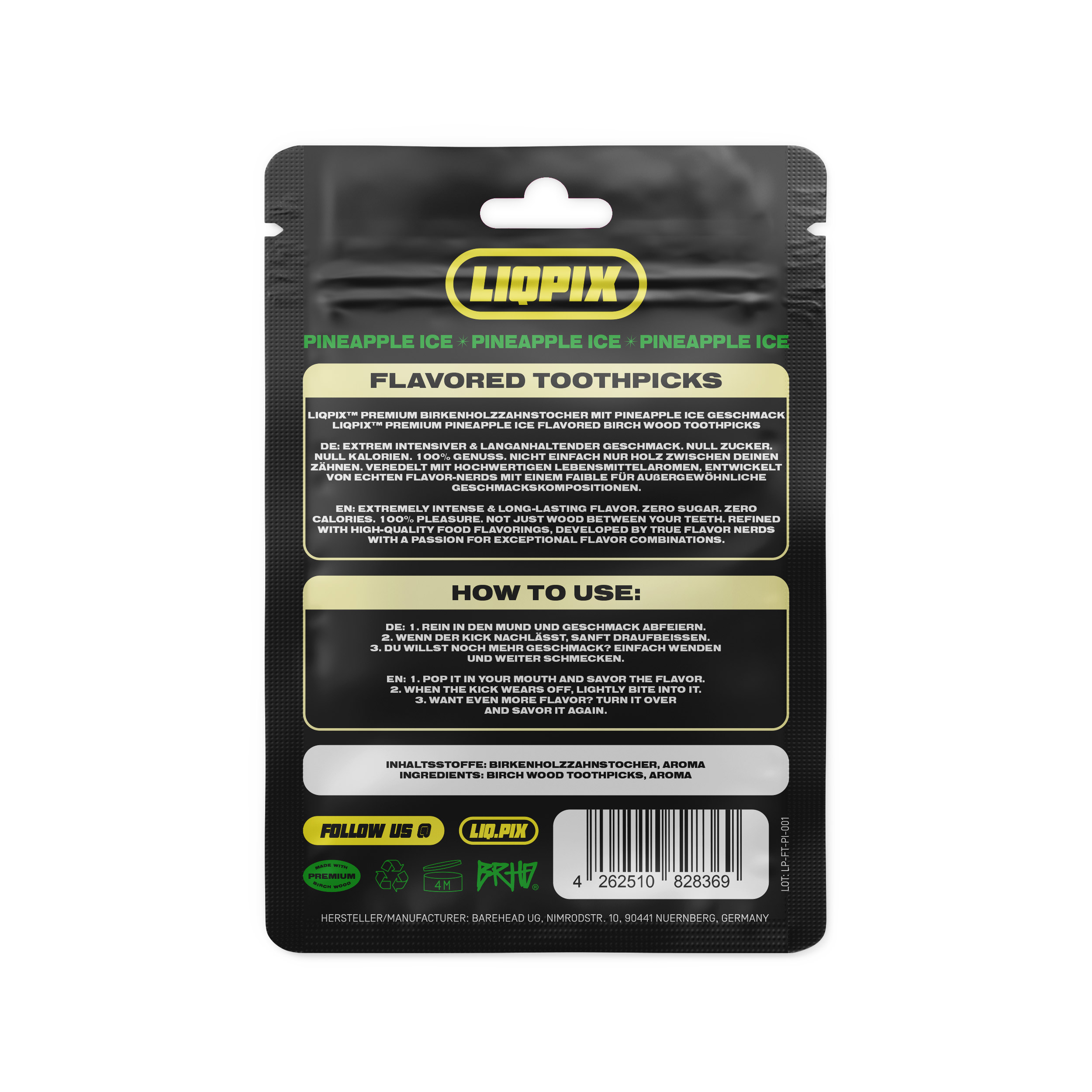 LIQPIX™ - PINEAPPLE ICE